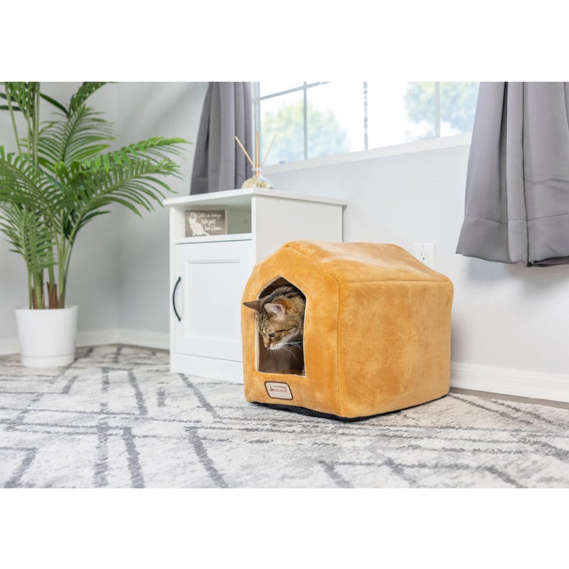 Armarkat Brown Cat Bed Size, 18-Inch by 14-Inch - Image 3